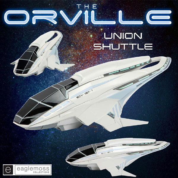 Eaglemoss The Orville Season 3 Union Shuttle Ship Replica